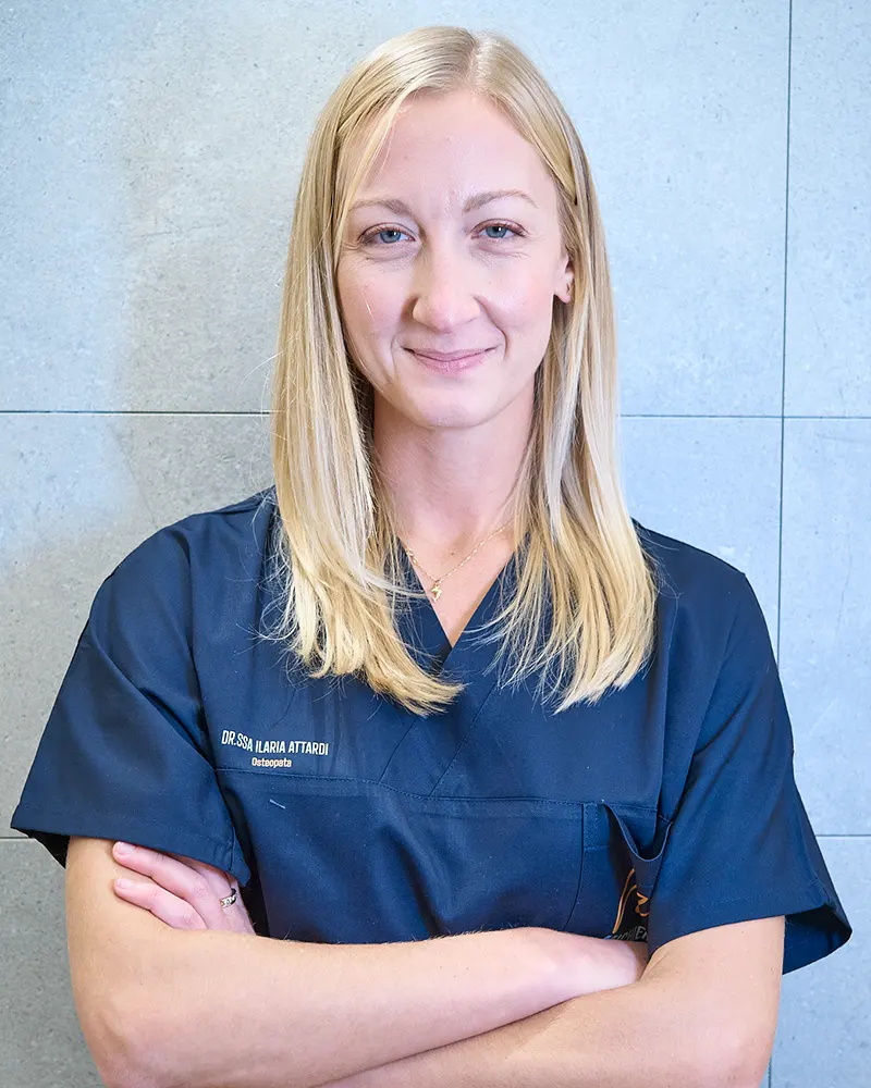 Ilaria Attardi Osteopata, Michienzi Studio di Osteopatia a Roma.